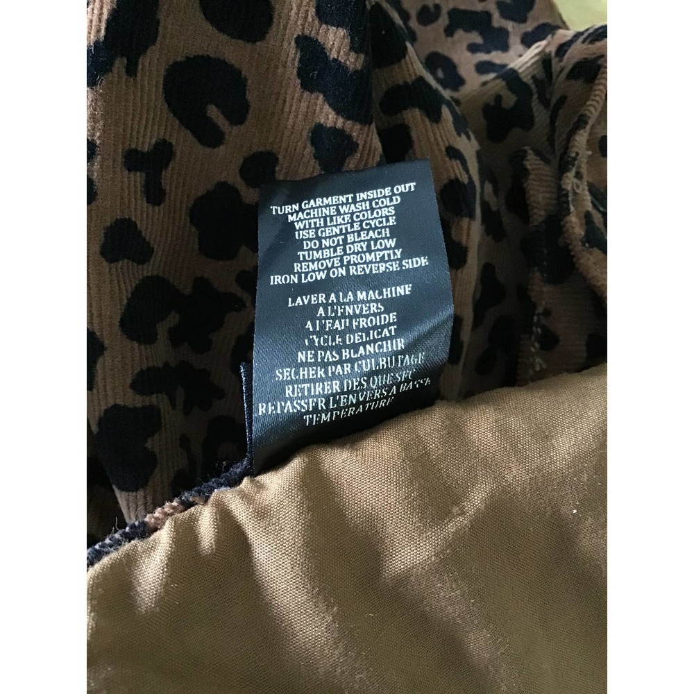 BlankNYC Leopard Print Corduroy Mid-Rise Skinny - Picture 6 of 9